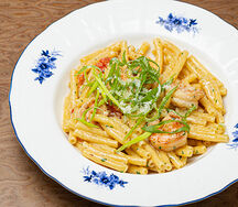 Паста с креветками