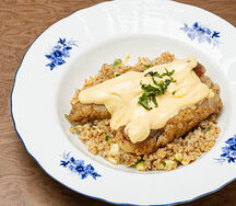 Окунь с полбой