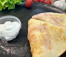 Блинчики с творогом