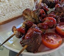 Шаш из ягненка 