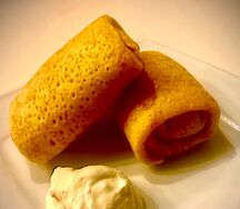 Блинчики с мясом 
