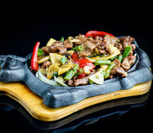 Баранина на тхе-пане