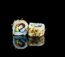 Ролл Унаги драгон с огурцом