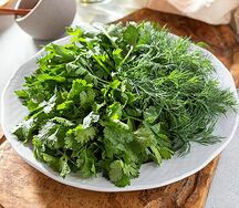 Свежая зелень