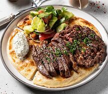 Стейк из мраморной говядины