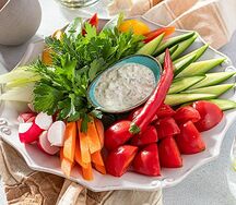 Свежие овощи