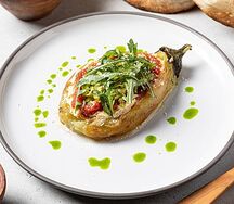 Запеченный баклажан