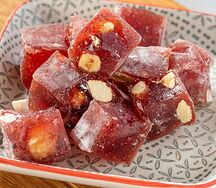 Лукум Брусника-миндаль