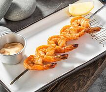 Шаш из креветок