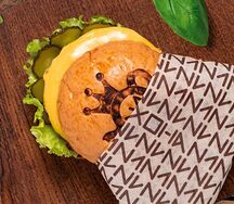 Чизбургер с курицей №1