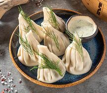 Хинкали с телятиной или бараниной