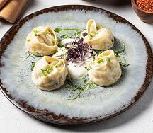 Манты с тыквой