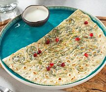 Кутаб с зеленью