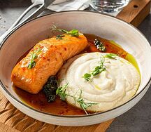 Запеченный лосось по-чайхански