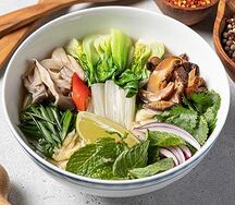 Суп Фо постный