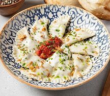 Вареники с грибами