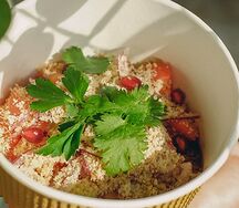 Салат грузинский с грецкими орехами