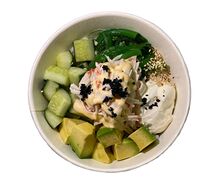 Поке Калифорния со снежным крабом и тобико