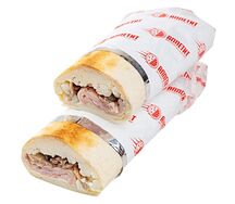 Апстер ветчина и грибы