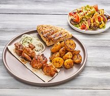 Комбо с охотничьим салатом