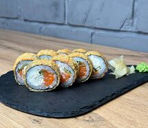 Жареный с форелью