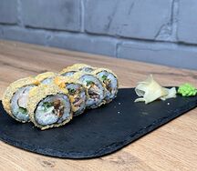 Жареный с мидиями