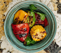 Овощи на углях