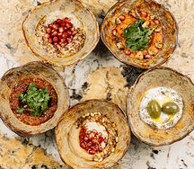 Сет из пяти мезе