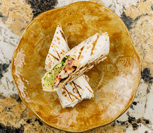 Марокканская шаурма с креветкой