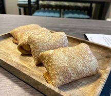 Блины с творогом и бананом (2)