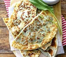 Кутабы с адыгейским сыром и зеленью (2)