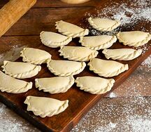 Вареники с яблоком и корицей (2)