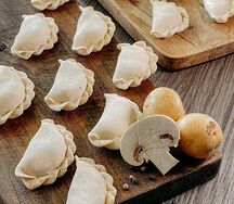 Вареники с картофелем и грибами (2)