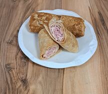 Блин с ветчиной и сыром