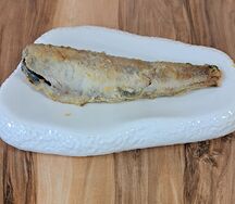 Жареный минтай