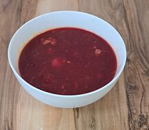 Борщ с индюшкой