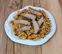 Плов с индейкой 