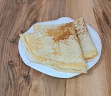 Блины со сметаной