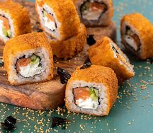 Горячий с лососем