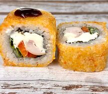 Горячий чикен ролл