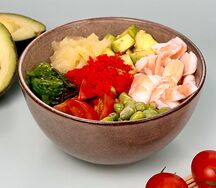 Поке с креветками