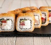 Тори темпуре жаренный с курицей