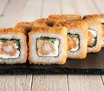 Эби темпуре - жаренный с креветкой