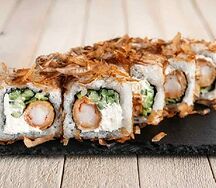 Бонито с креветкой