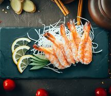 Сашими креветка