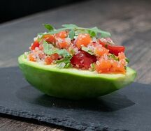 Лодочка с лососем