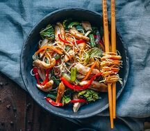 1 с двойной курицей