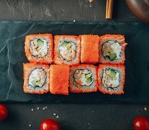 Калифорния с камчатским крабом