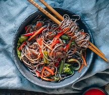 16 гречневая лапша с говядиной