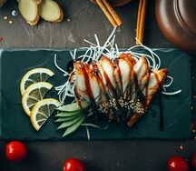 Сашими угорь